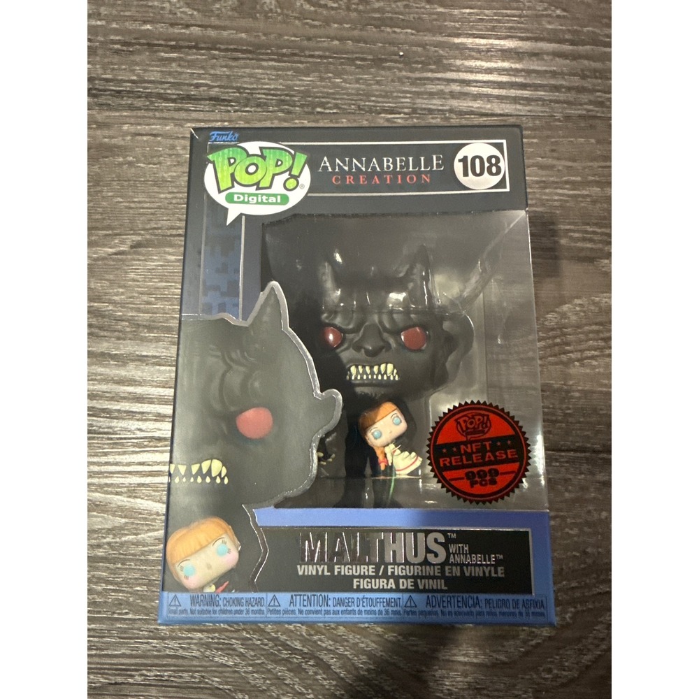 Funko Pop Digital Annabelle Creation‎ Malthus with Annabelle 108 NFT 999 Pcs